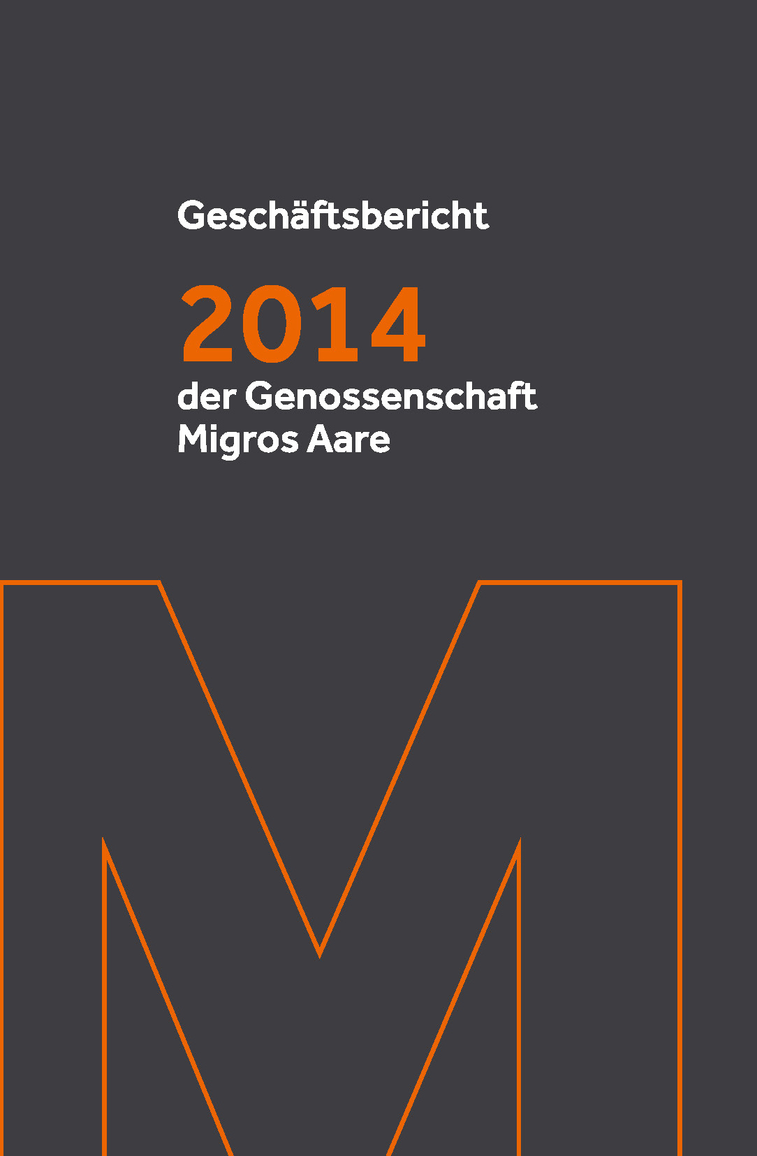 Titelseite Geschäftsbericht 2014