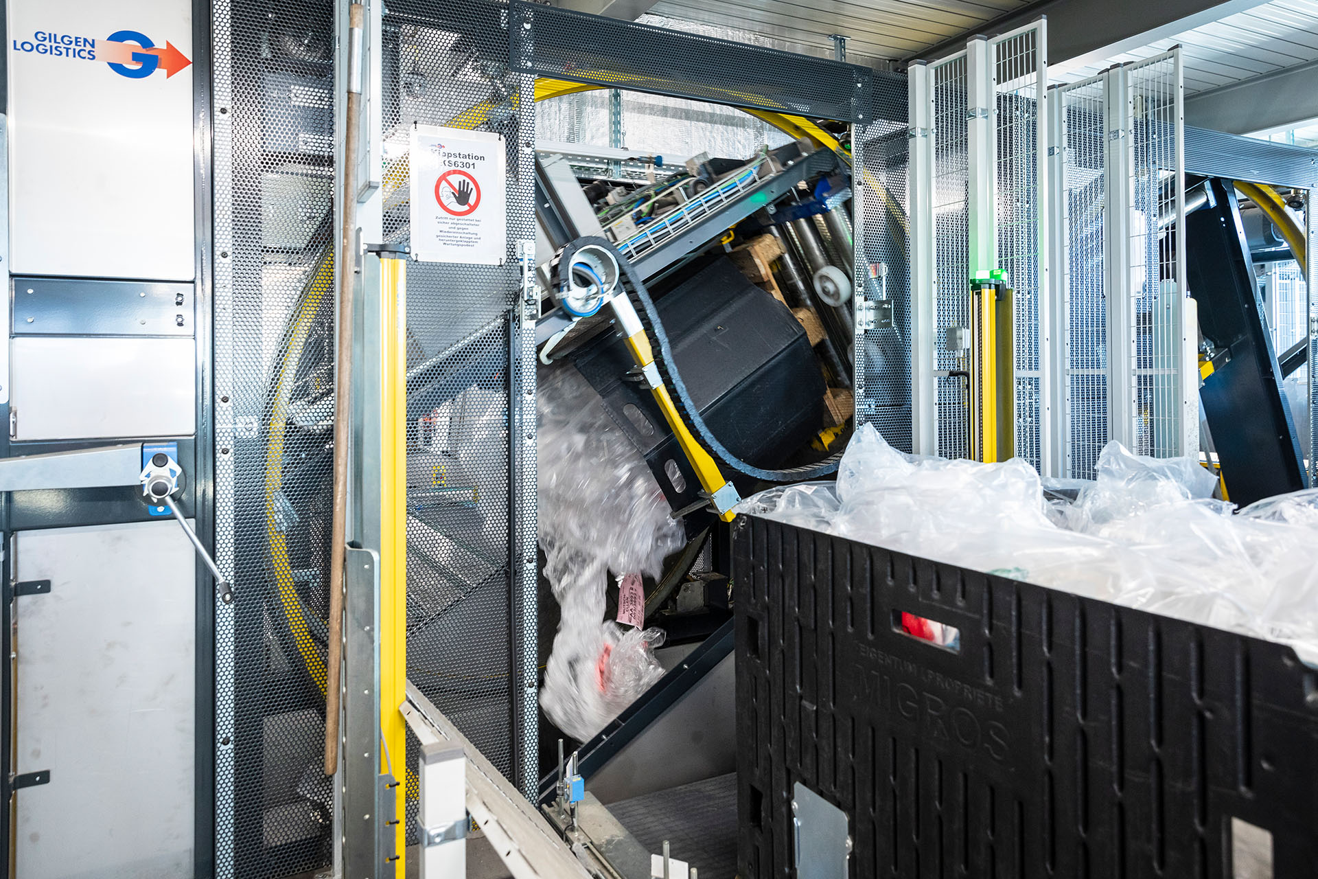 Automatische Kippstationen 