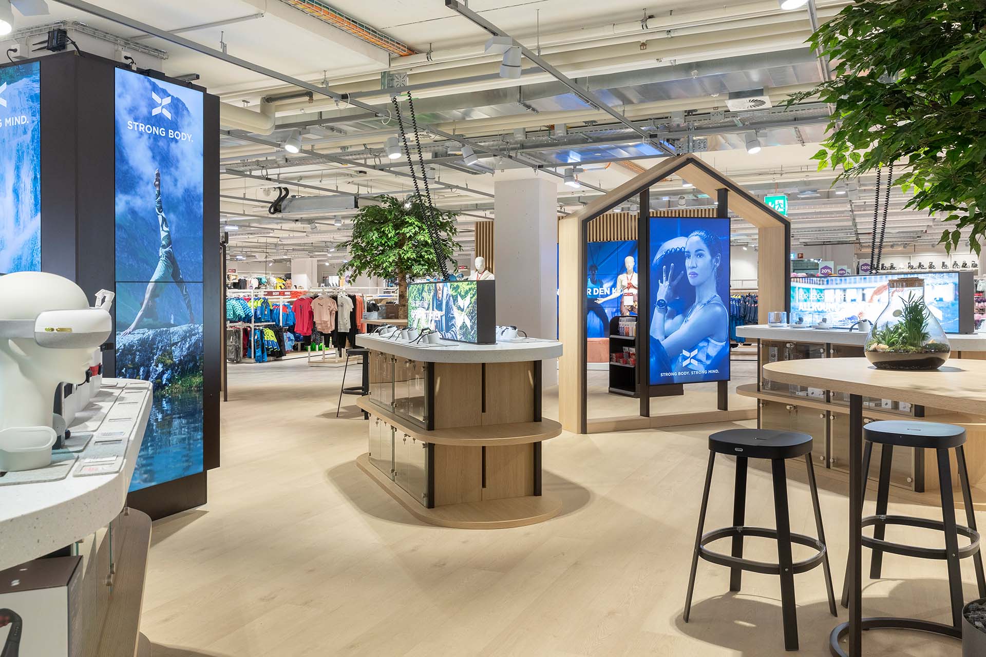Innenansicht Sportx Shoppyland