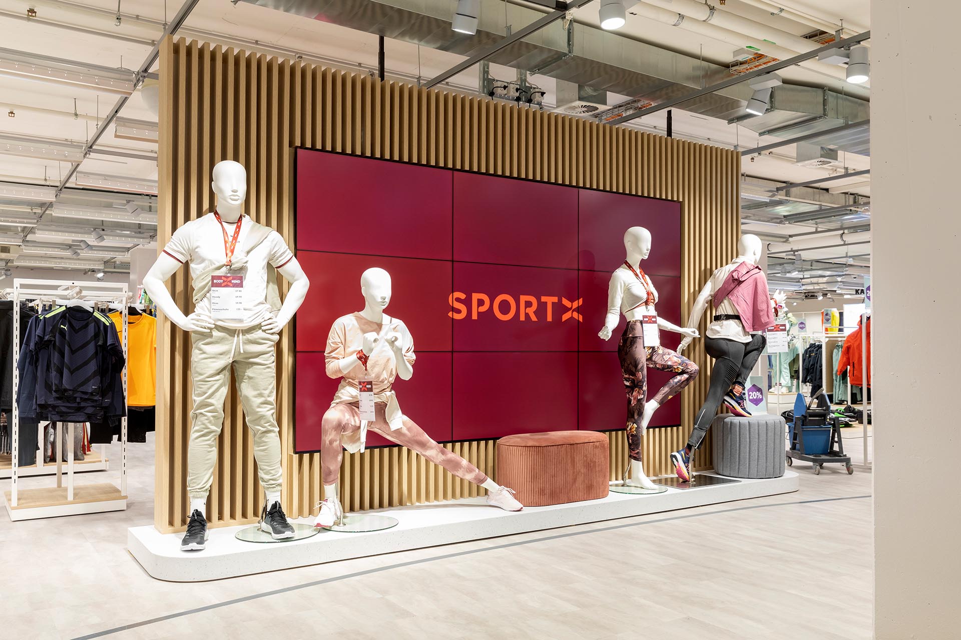 Innenansicht Sportx Shoppyland